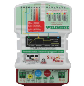 Caricabatteria da batteria a batteria per roulotte Sterling 'Wildside' - 12V/12V