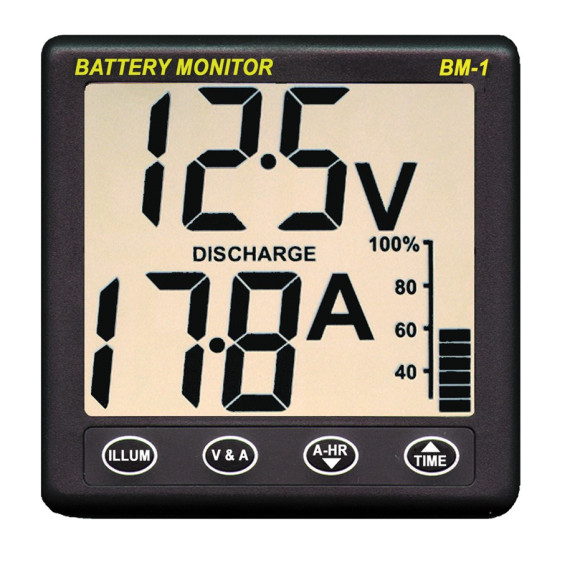 Nasa Marine - Battery Monitor BM-1 24V - Kenix Marine