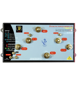 Ripartitore Pro Split R 12V  2x 130A - 4 uscite