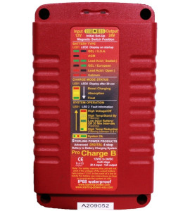 ProCharge B 12V-24V 25A stagno IP68