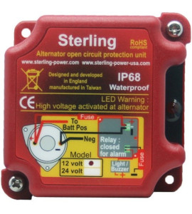 Protezione per alternatore 12V