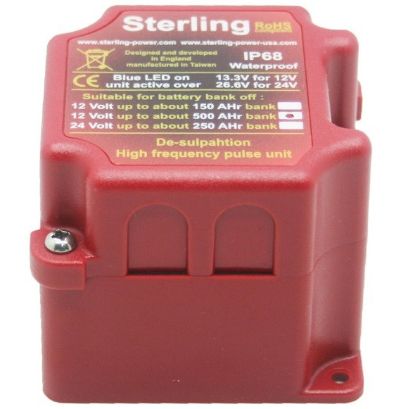 Sterling Power - Desolfatatore ProPulse 24V - 250Ah stagno IP68 - Kenix  Marine