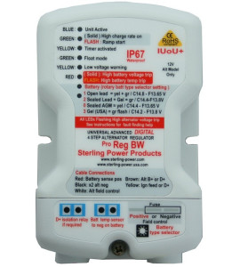 Regolatore alternatore ProReg BW stagno IP67