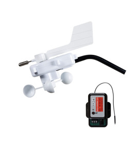 Trasduttore del vento wireless con data box
