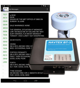 Pc NAVTEX Bluetooth con antenna H Vector