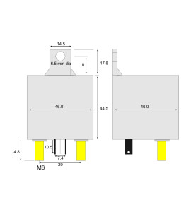 Relè monostabile 12V 200A