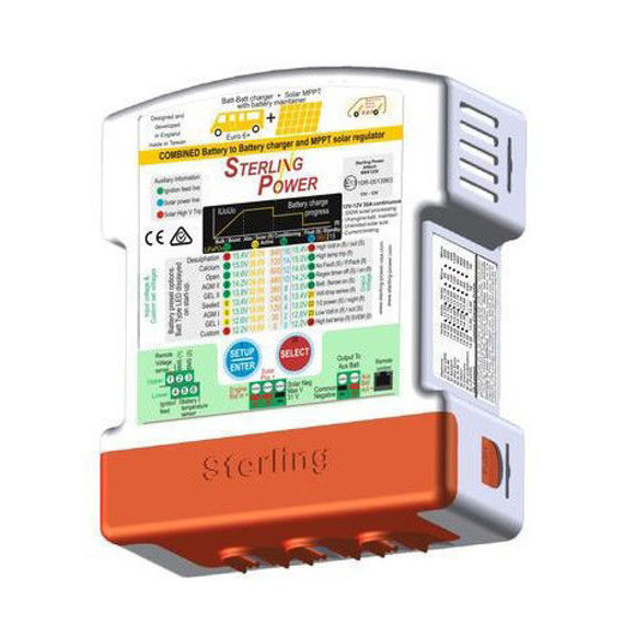 Caricabatterie ProBattery Ultra 12V  30A con regolatore solare MPPT